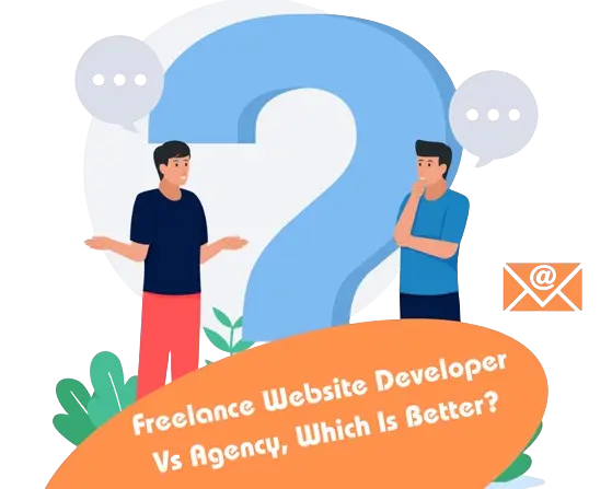 freelance website developer vs agency