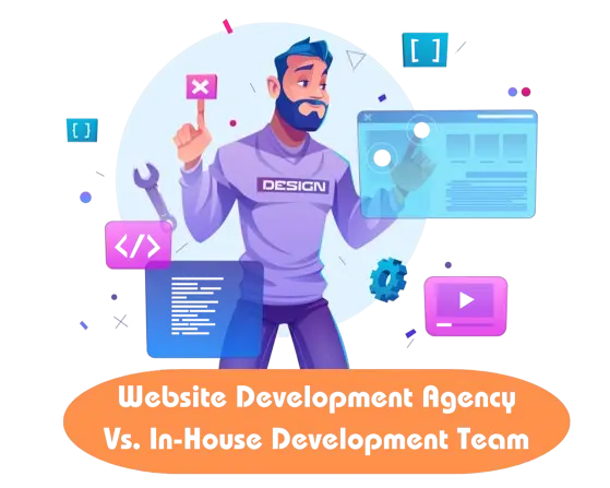 website development agency vs in-house development